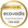 EcoVadis 2025 sustainability rating - VAGANET Nearshore IT